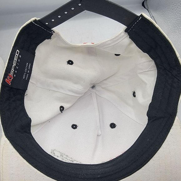 K1 Speed Adults Hat Cap White Go Karts Casual Comfort Adjustable Lightweight - Picture 7 of 9